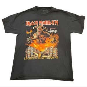Iron Maiden t shirt Legacy of the Beast tour 2019 USA